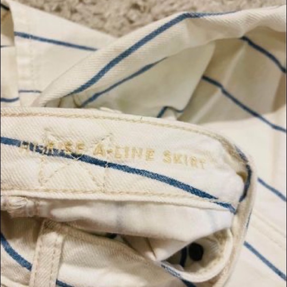 American eagle a line denim miniskirt size 4 - Picture 6 of 9